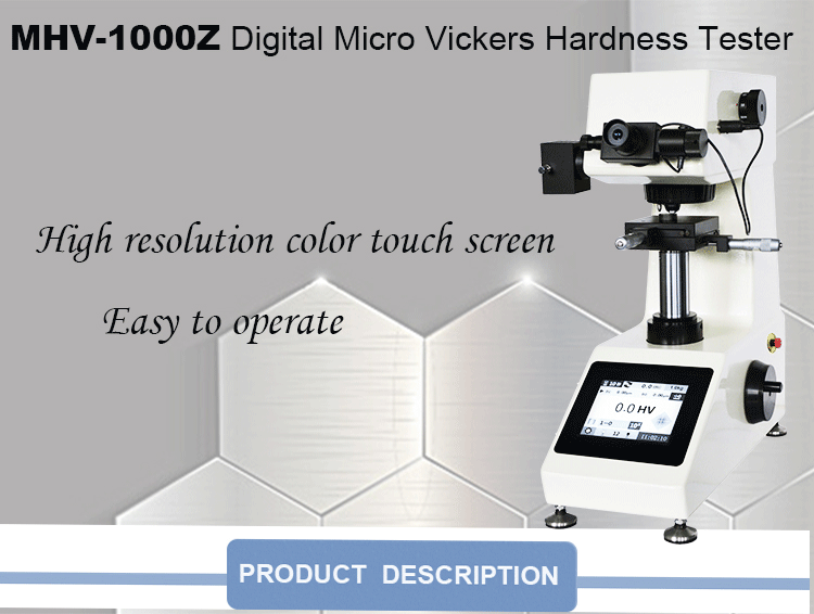 China MHV-1000Z Vickers Hardness Testing Micro Vickers Hardness Tester