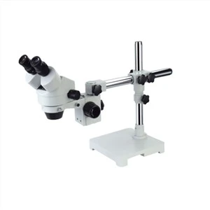 7X-45X kikkertzoom stereomikroskop Single Universal Boom Stand